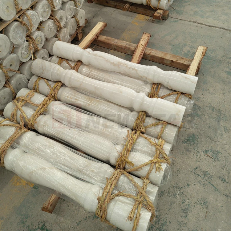 Marble Handrail Granite Baluster Marble Railing Price Wholesale Marble Baluster