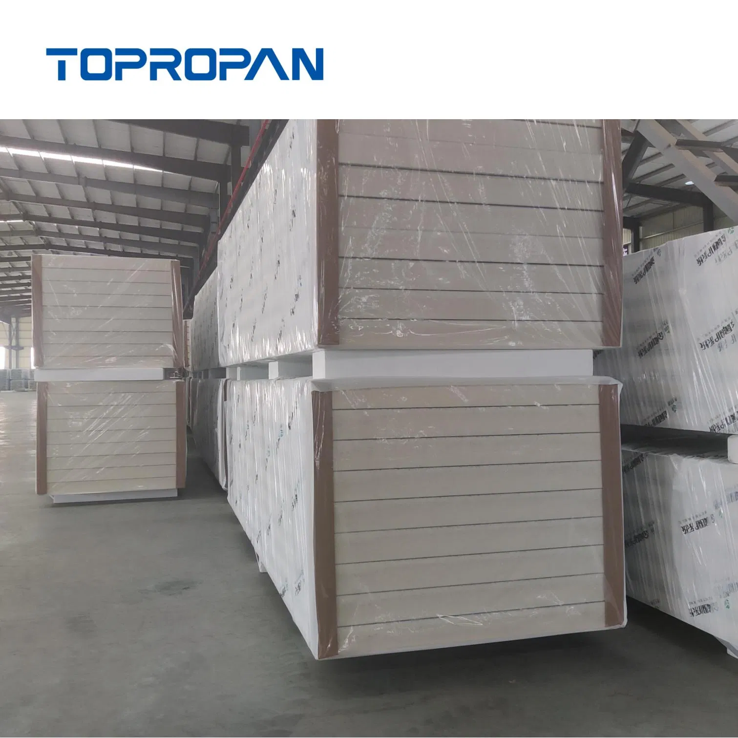 Building Material Factory Price Insulated Wall/Roof Panels Rock Wool/PU/PIR/PUR Sandwich Panel