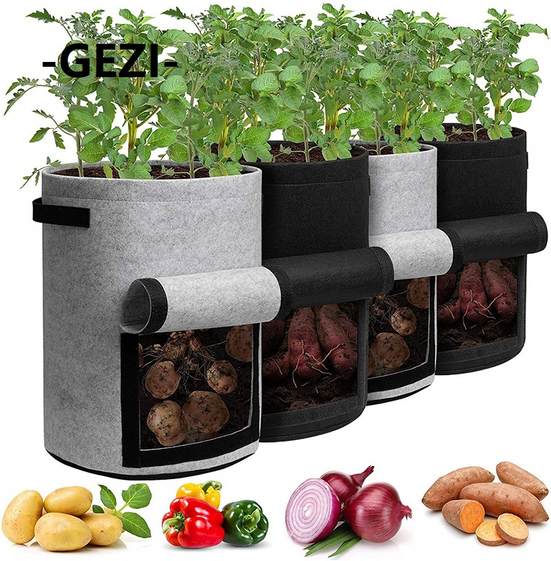 Горшок для растений Grow Bag, 5-10 галлонов, с ручками