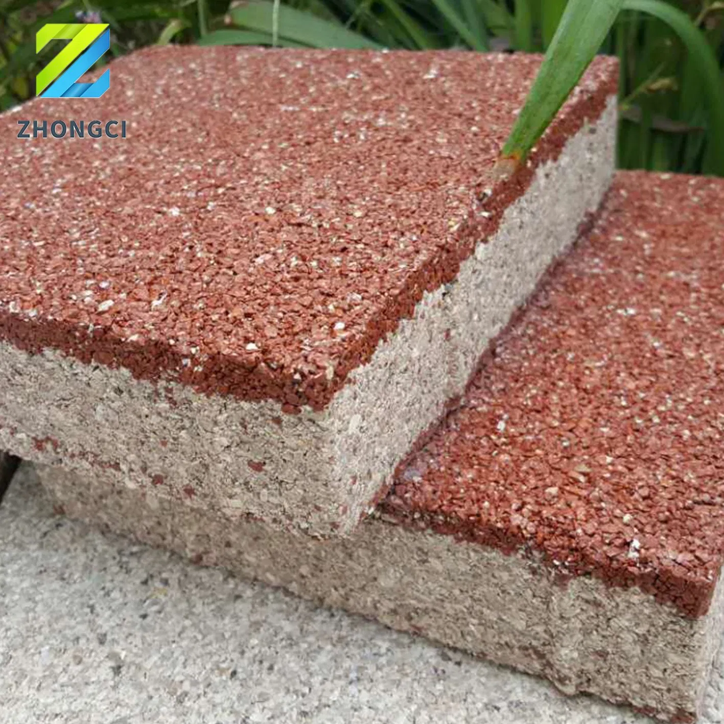 Zhongci Ceramic Paver/Granite Paver/Porcelain Flooring Tile Paving Brick Water Permeable Paver