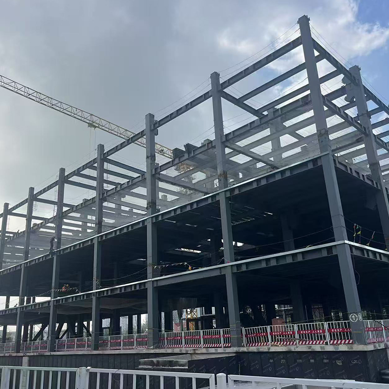 Prefab Industrial Light Steel Frame Storage Warehouse Building Prefabricated Steel Structure