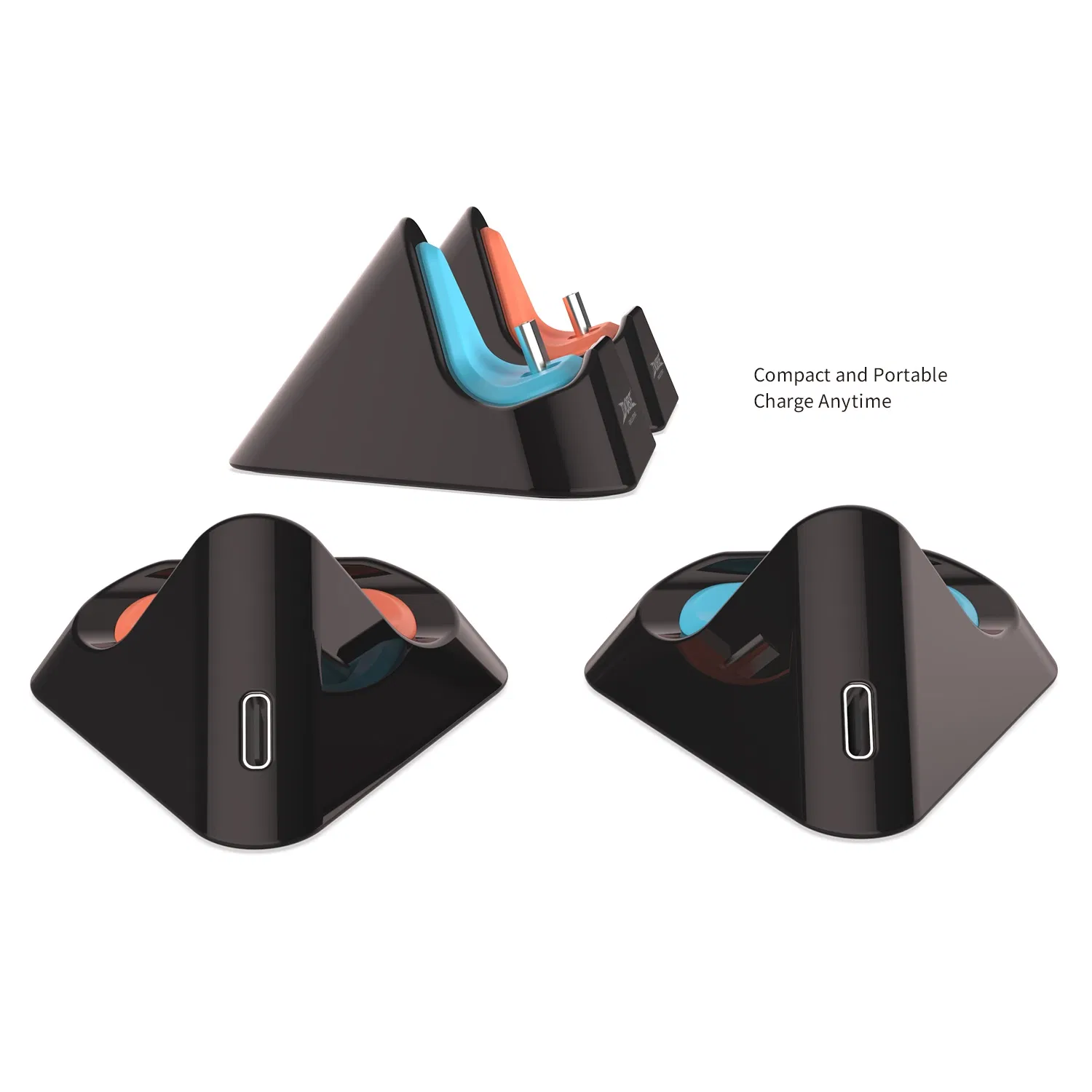Hot Sale Portable ABS Material Triangle Charging Stand for Switch 2 Game Host Charger Base
