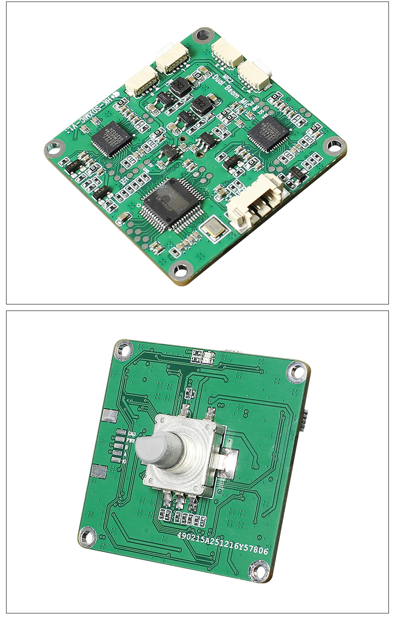 Hstd New Arrice Noise-Canceling USB Microphone Array with Dual Directional Pickup Microphone Board