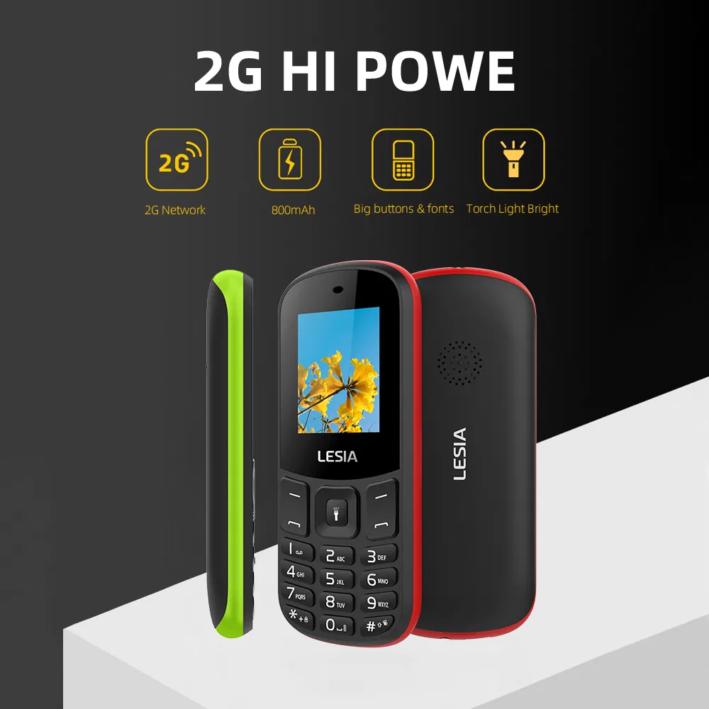 Shenzhen Manufacturer 2g GSM 1.77 Inch Dual SIM Mobile Phones Old Man Keypad Senior Phone with Good Price