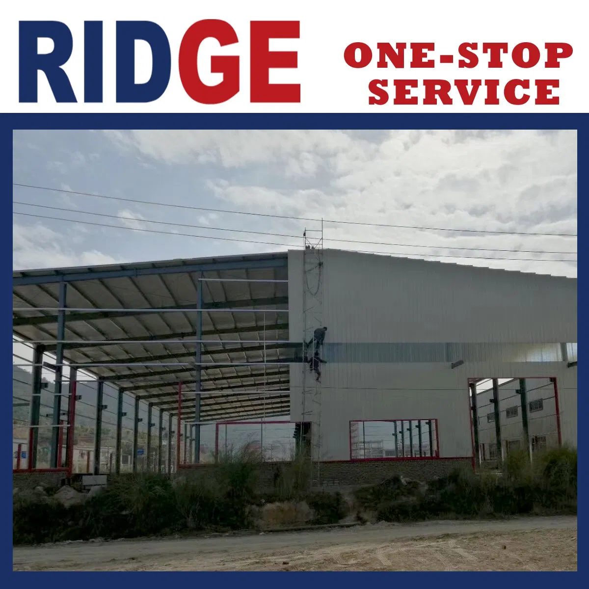Steel Structural Dairy Farm Shed Structure Cowshed Prefabricated Manufactured Metal Buildings