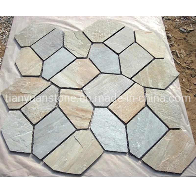 Outdoor Floor Flagstone Mats Paving Tiles
