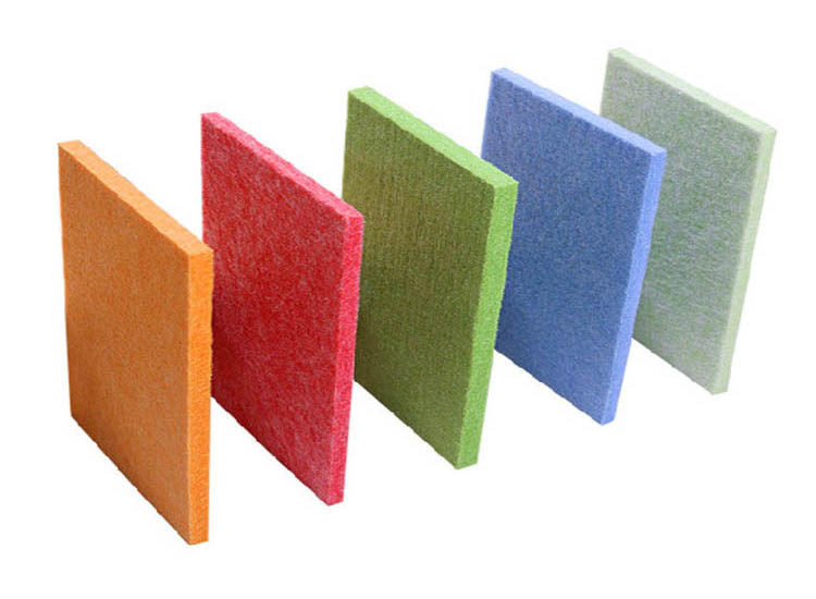 AG. Acoustic Sound Absorption Wall Covering Polyester Fibre Acoustic Felt Ceiling Panels 12mm