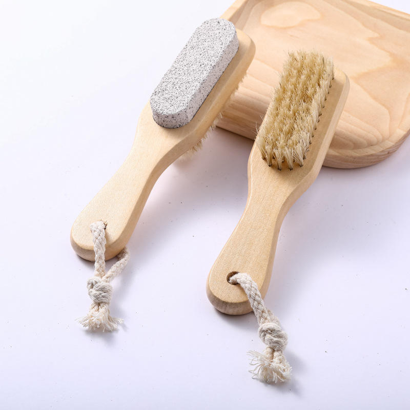 Nail Dead Skin Care Wood and Bamboo Nail and Foot Nail Brush
