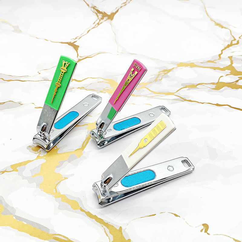 SSS 337A-1 Adult Home Large Convenient Nail Clippers Window Opening Box Nail Cutter with File Blade