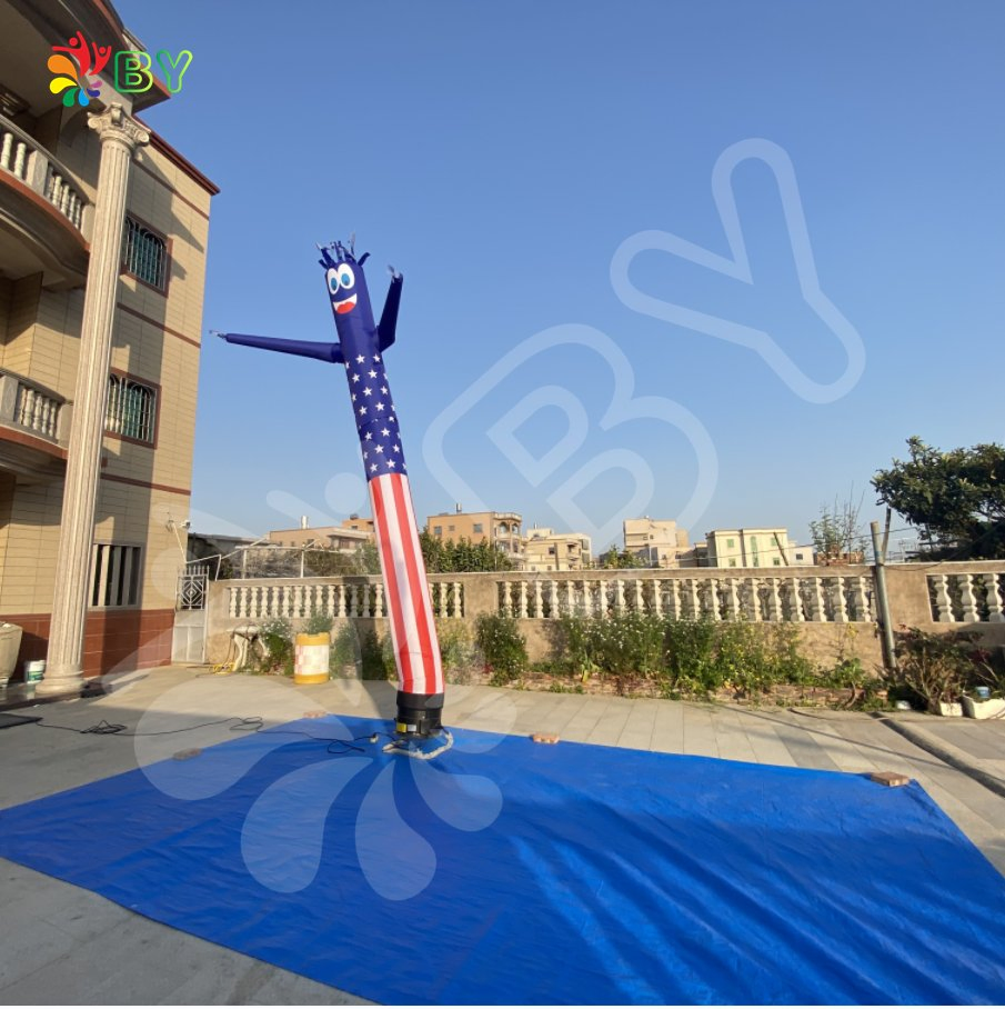 Boyan Wholesale Custom Advertising Air Dancer Santa Mini Inflatable Dancer Hot Sale