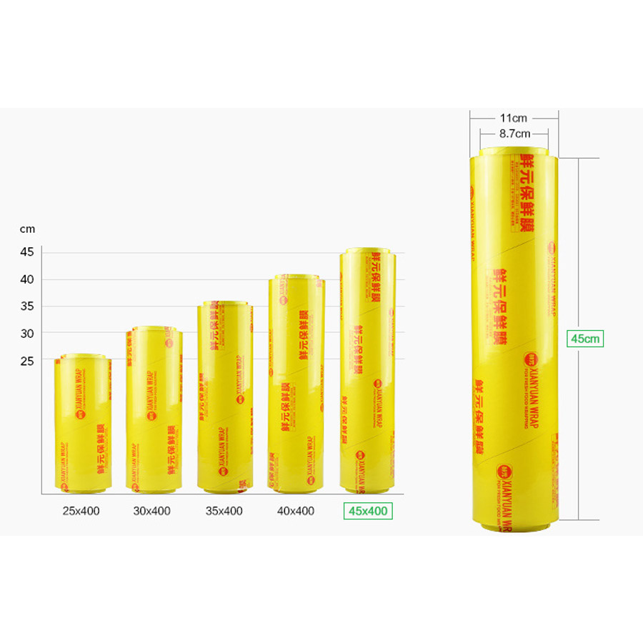 PVC/PE Cling Wrap Film for Food Packing