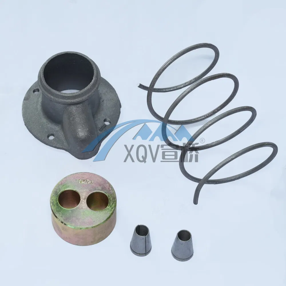 Durable Galvanized Round Anchorage Anchor Heads with Wedge Plates