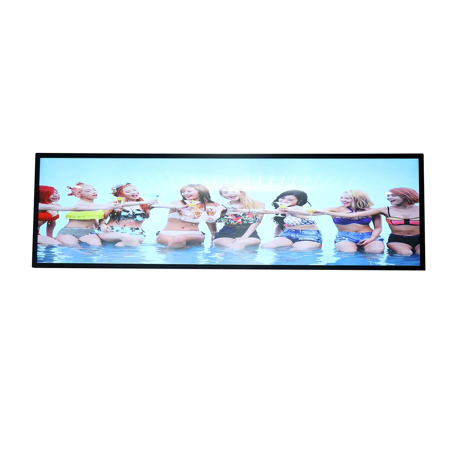 23.1 Inch Store Shelf Display Supermarket Advertisement LCD Bar Digital Signage and Displays Strip LCD Screen