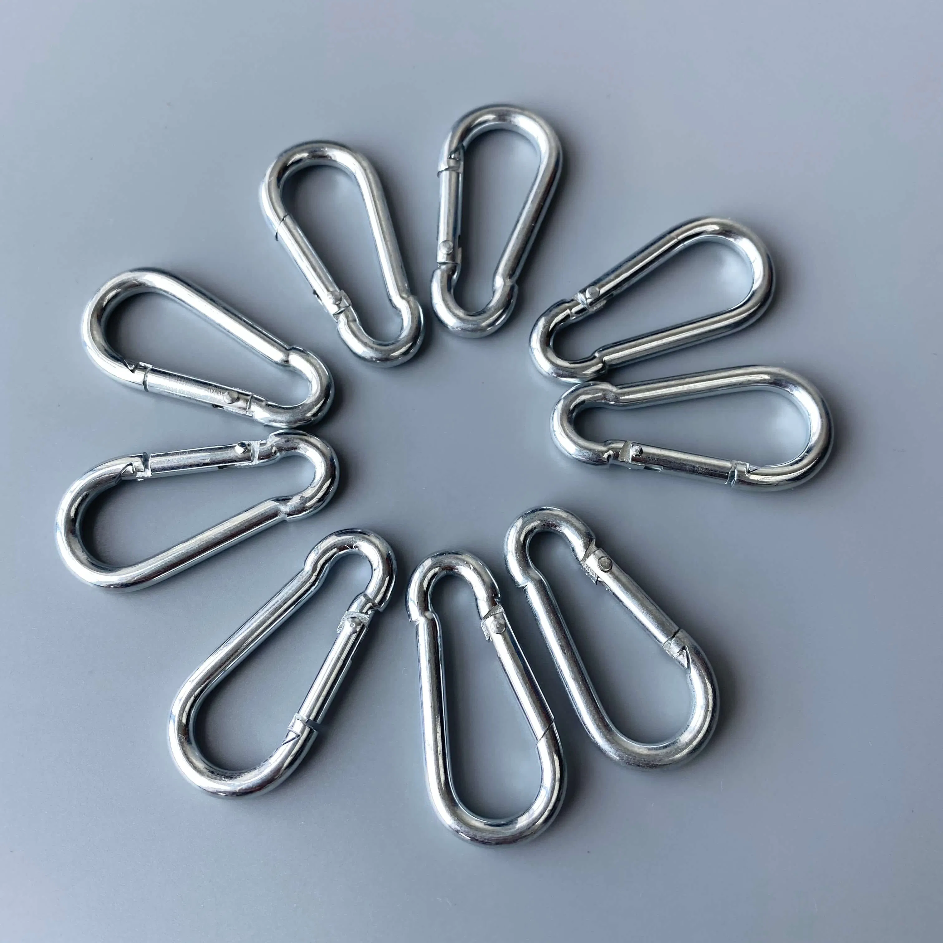 Stainless Steelm4 Carabiner Hook with Eyelet Steel