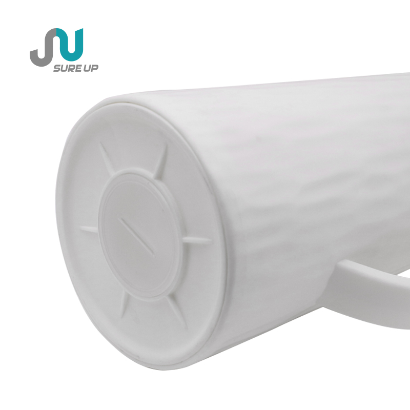 Tree Design Concept PP Outer and Pink Glass Liner with Handle Vacuum Jug