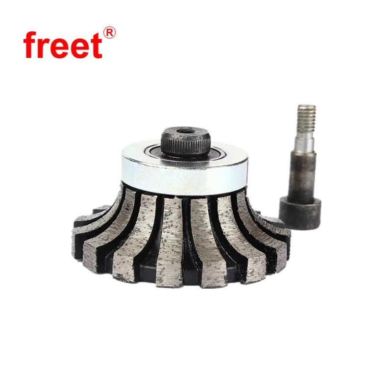 Diamond Hand Held Profile Wheels Router Bits for Processing Trimming Stone Edge