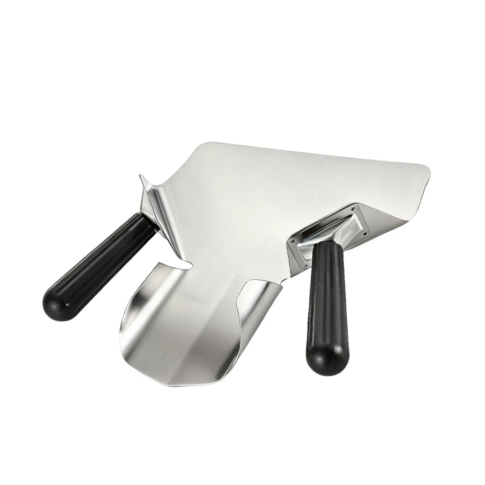 Wholesale Commercial Stainless Steel Strip Shovel French Fry Scoop Kitchen Chips Peel