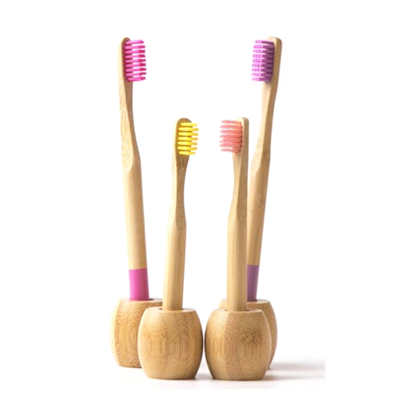 Bamboo Toothbrush Holder Natural Eco Friendly Biodegradable Creative Hotel Supply