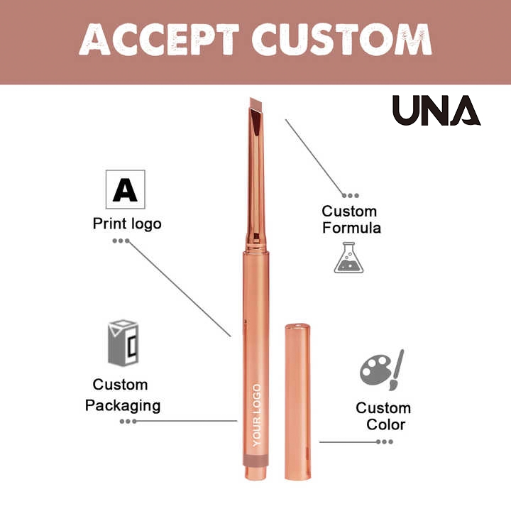 Pencil Waterproof Lip Makeup for Girls Women Multi Colors Lip Liner Moisturizing Long Lasting Lipsticks