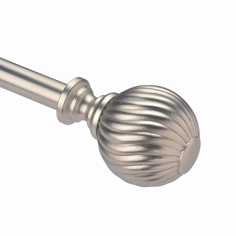 Aluminum Drawing Bracket Curtain Pole Home Decor Roman Rod