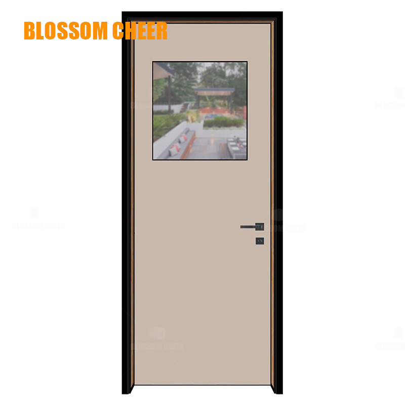 Stylish Aluminum Frameless Door Featuring UV Protection Coating
