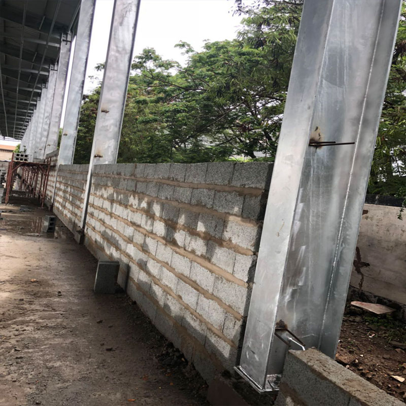 Q345 Q235 Materials H-Shaped Light Steel Structure Beam