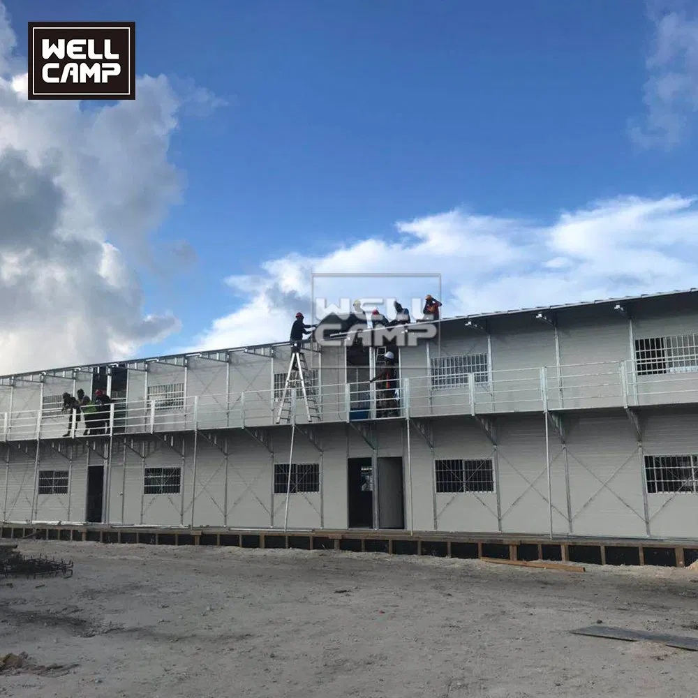 Recyclable Widely Use Temporary Offices ISO Approved Wellcamp Standard Prefab House for Site Office
