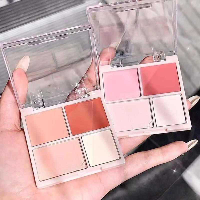 Wholesale Factory High Quality Makeup Waterproof Long Lasting 4 Colors Blusher