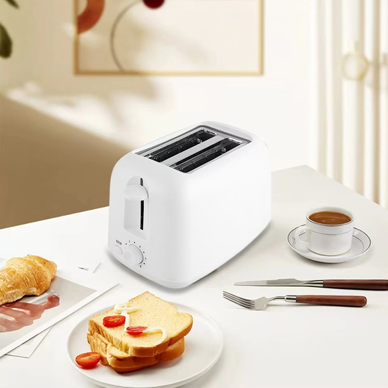 Electric Appliances Automatic Pop up Bread Machine 650W Breakfast 2 Slices Toaster