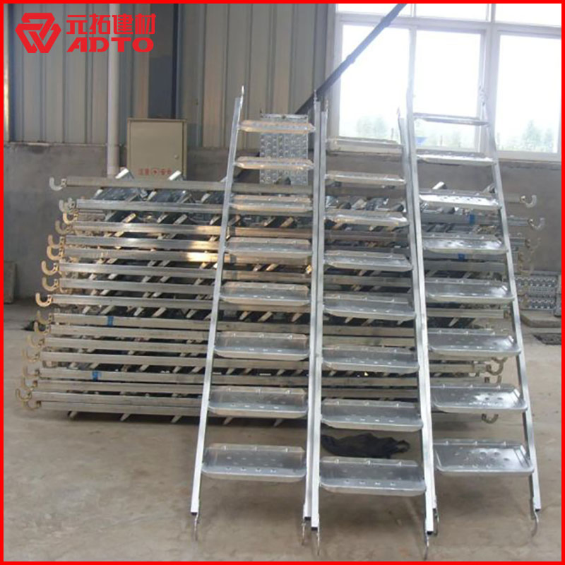 Adto Galvanized Steel Staircase with Hook for Building Material