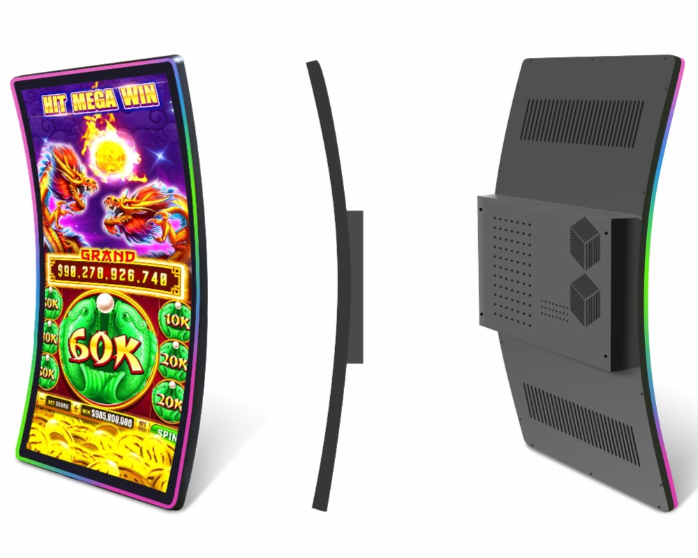 Casino C Curved 4K UHD 49 Inch Touch Gaming Monitor for Slot Machine