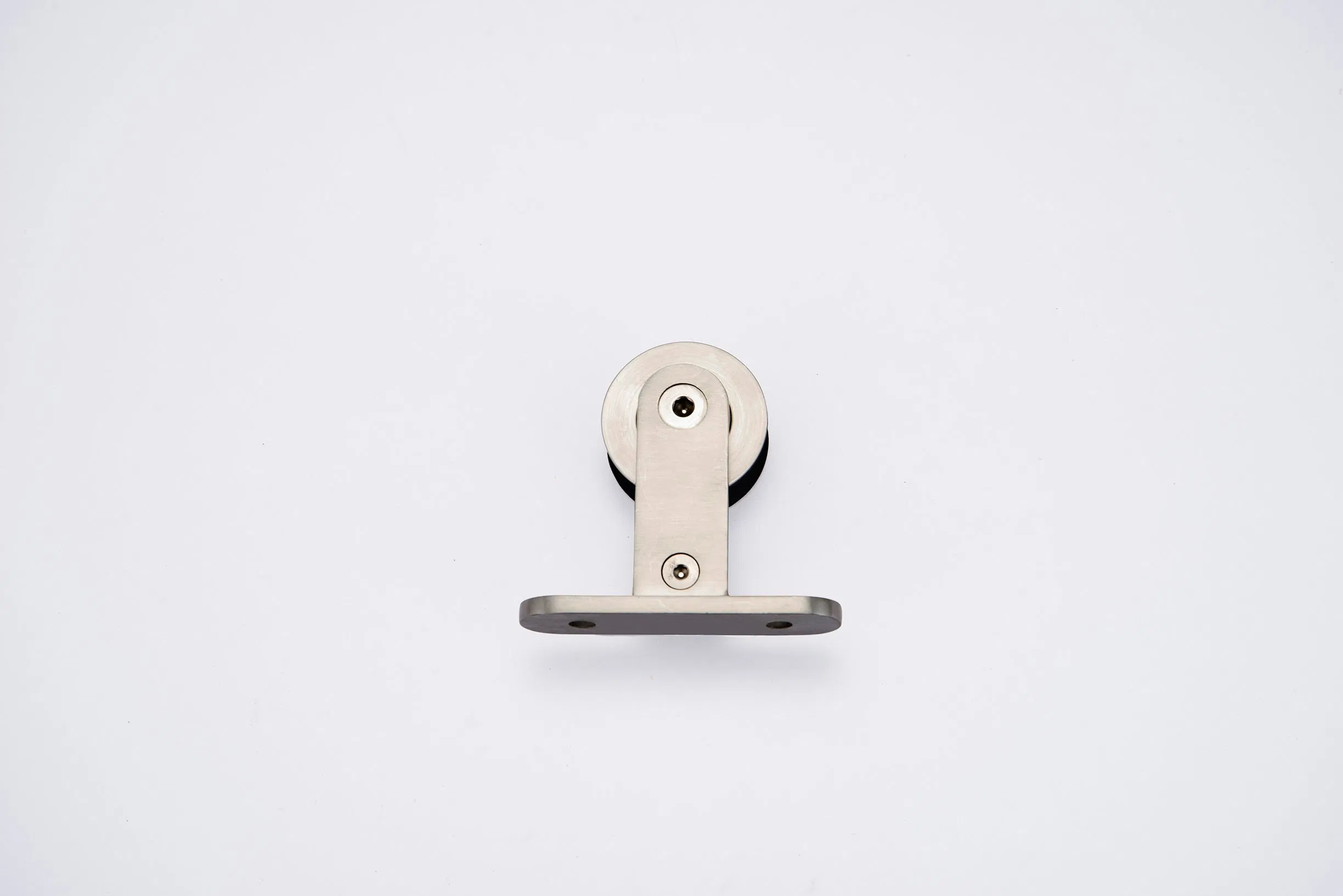 Tube Track Stainless Steel Top Mounted Sliding Door Hardware Kit