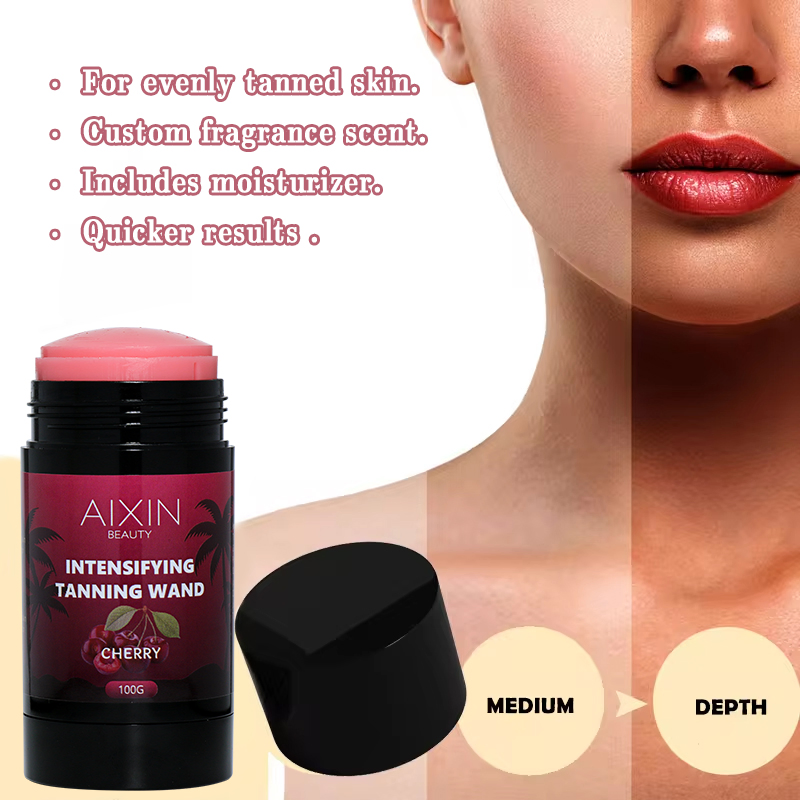 Beauty Cosmetics Skin Care Bronzed Deep Skin Tone Extreme Dark Tanning Accelerator Self Tan Stick Intensifying Tanning Wand