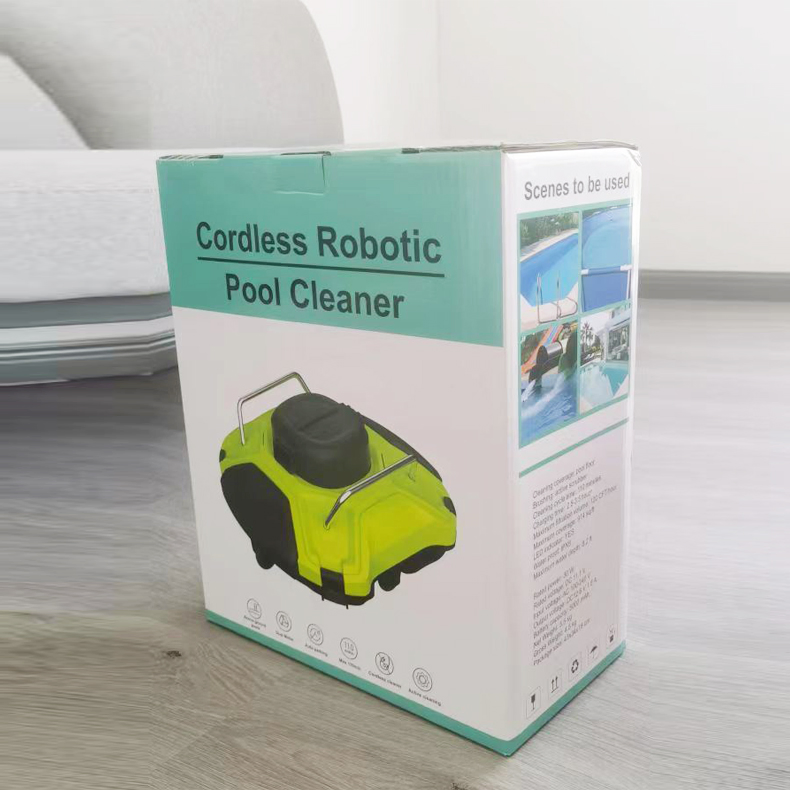 35W Cordless Vacuum Cleaner Robotic Pool Lasts 90 Mins Swimming Pool Cleaning Robot