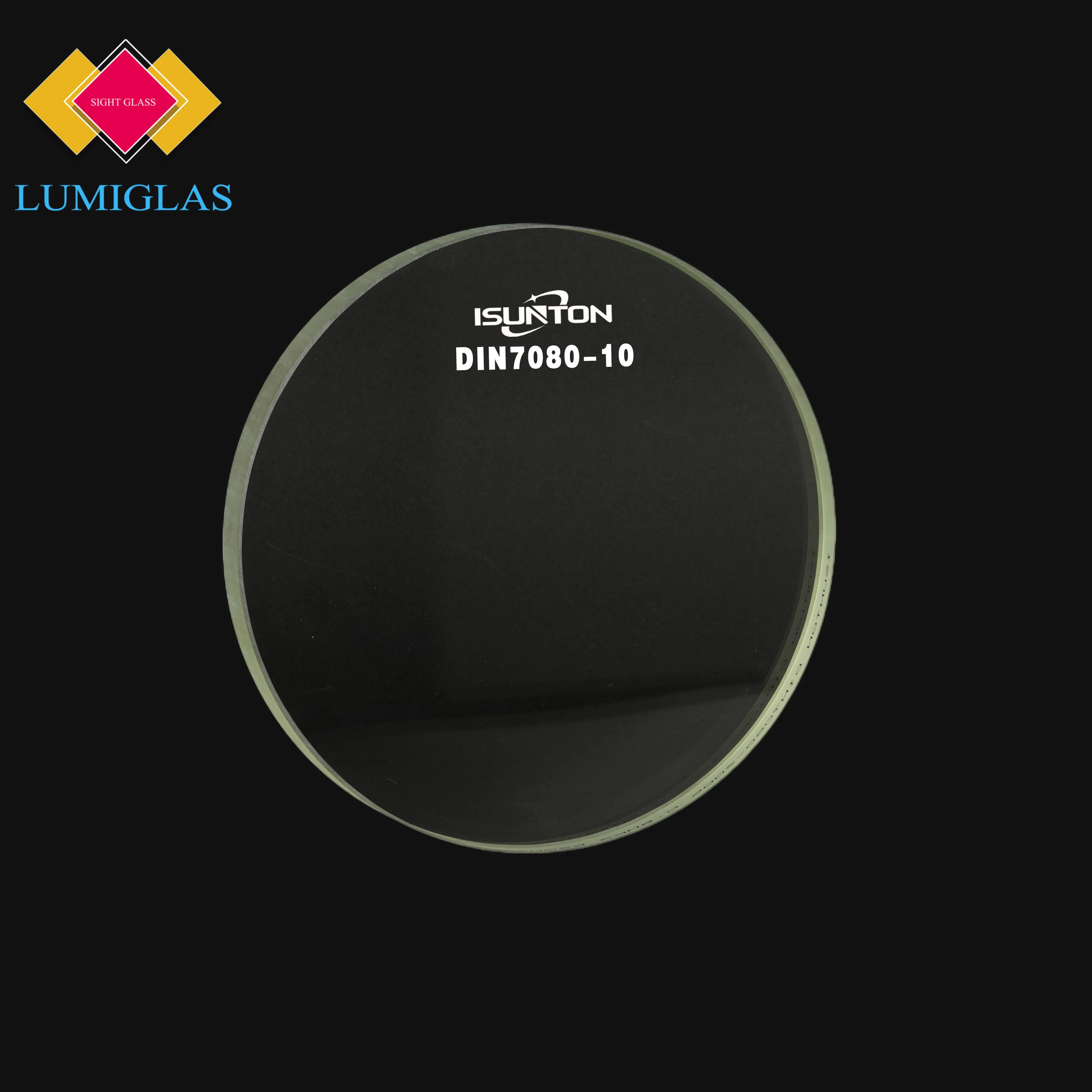 High Borosilicate DIN7080 Toughened Sight Glass