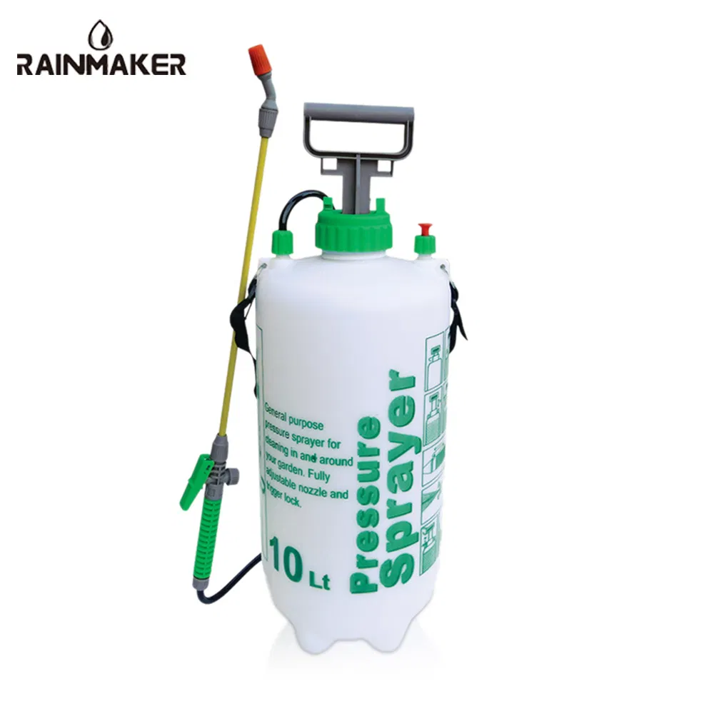 Rainmaker 10L Agriculture Manual Portable Irrigation Water Shoulder Pressure Sprayer