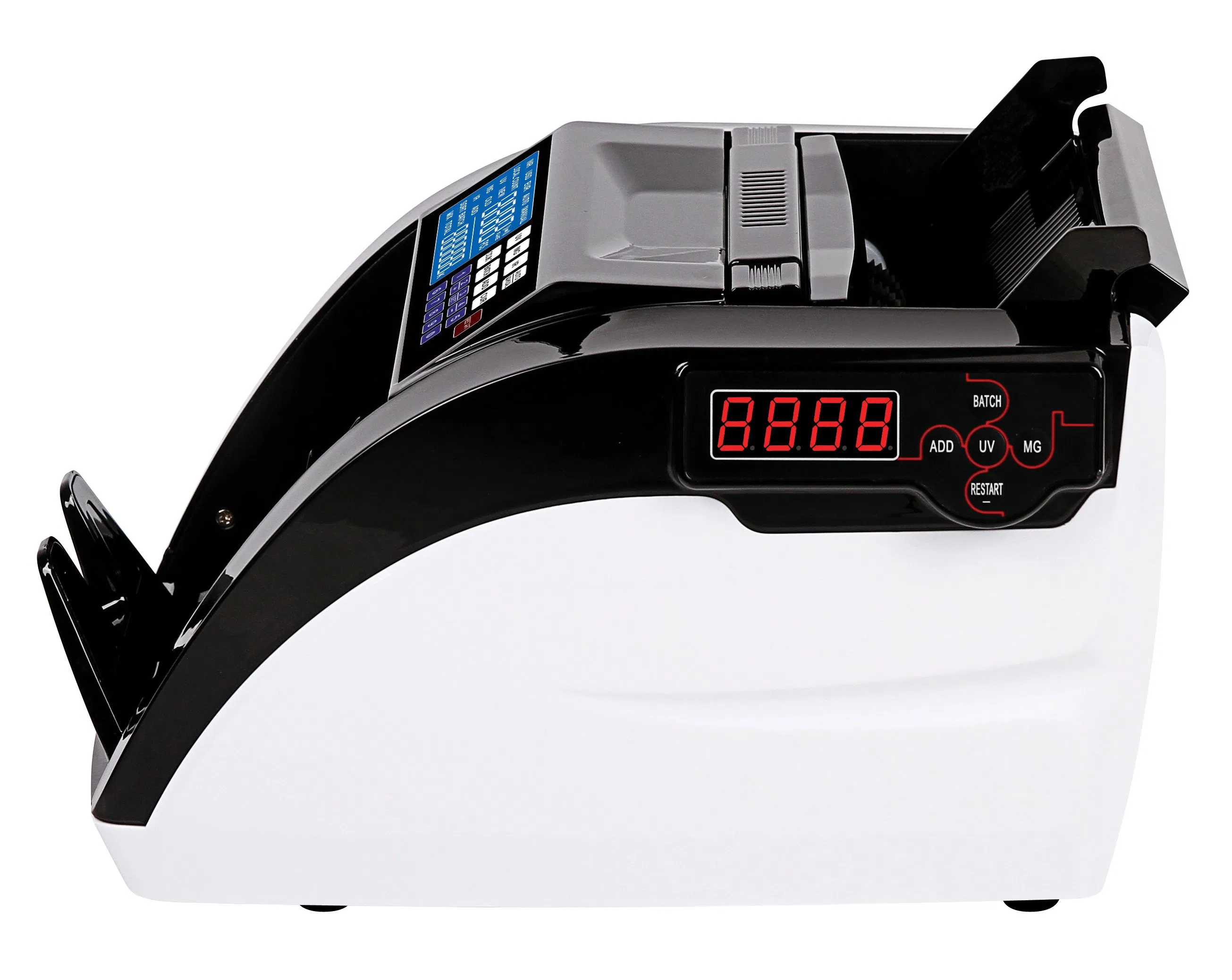 Al-6100 LCD/LED Display Bill Counting Machine Paper Money Counting Bill Banknote Counter