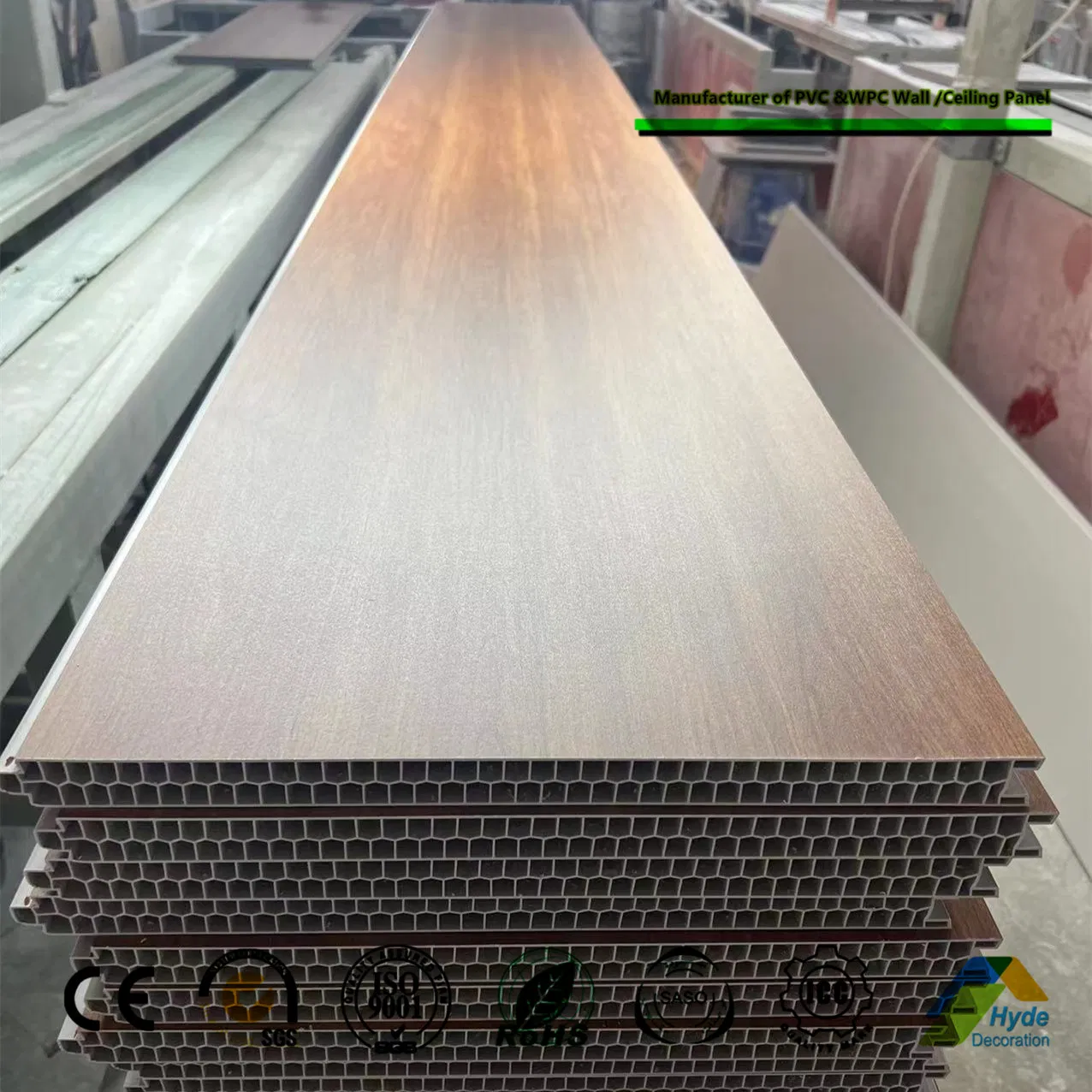 Popular Design High Strength PVC Wall Partition Panel Customization Design 400*26*2900mm