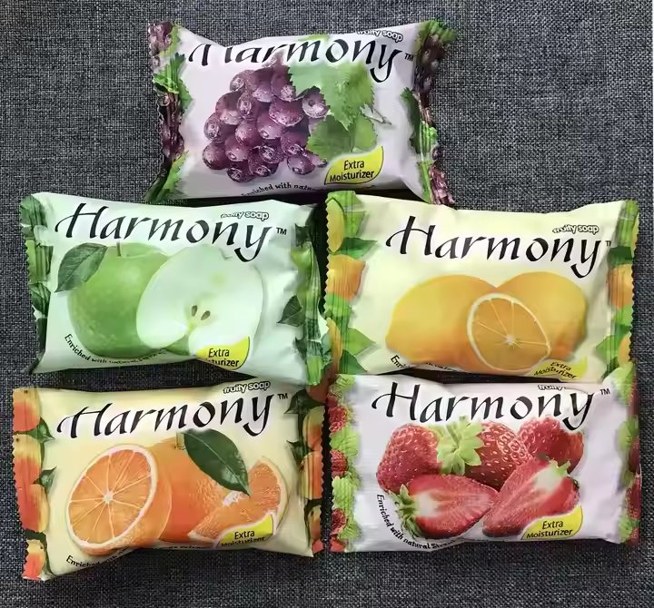 Handmade Orange Lemon & Apple Aromatic Soap Bar Solid Whitening Bath & Hand Soap