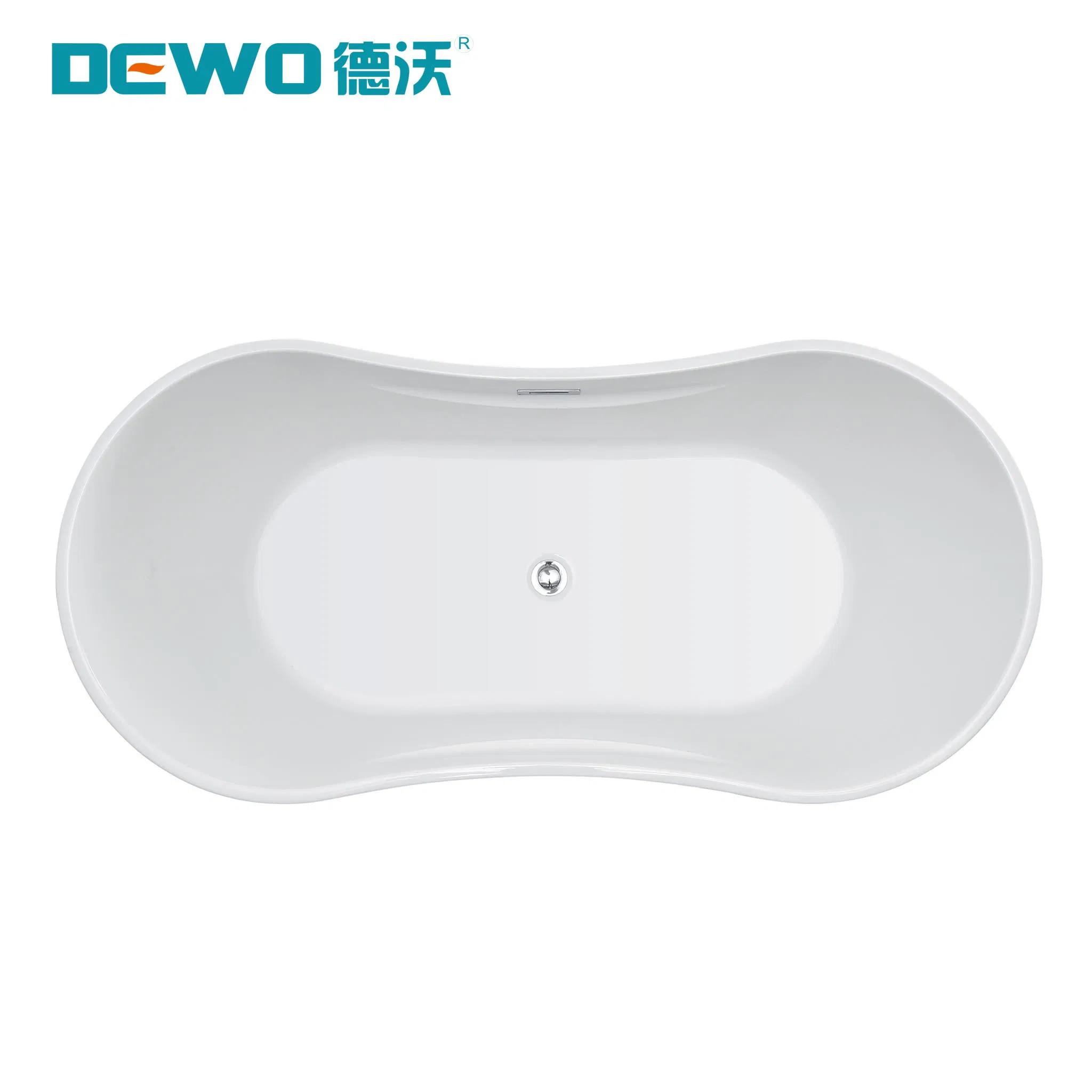 Hot-Sale Factory Price Freestanding Acrylic Compact Yet Stylish Deep Soaking Personal Bathtub