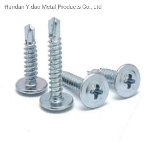 Hex Head Flat Head Sheet Metal Screw Hex Flange Head Self Drilling Screw
