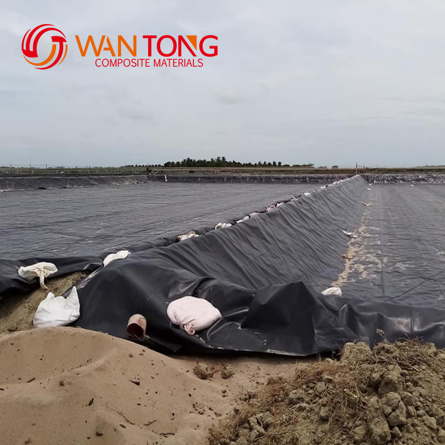 40mil or 1mm Smooth Geomembrane HDPE Pond Liner From China Supplier