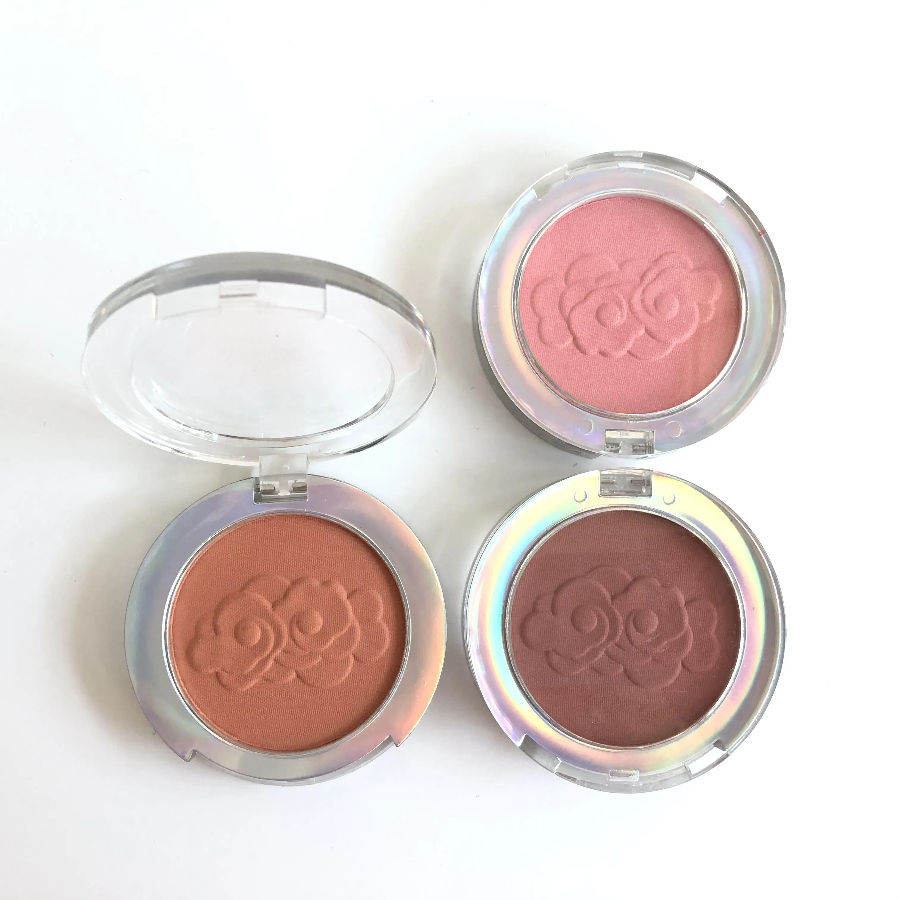 Single Color Blush Pearlescent Matte Multi Color Highlighting Shading Powder Blush to Blurs The Skin