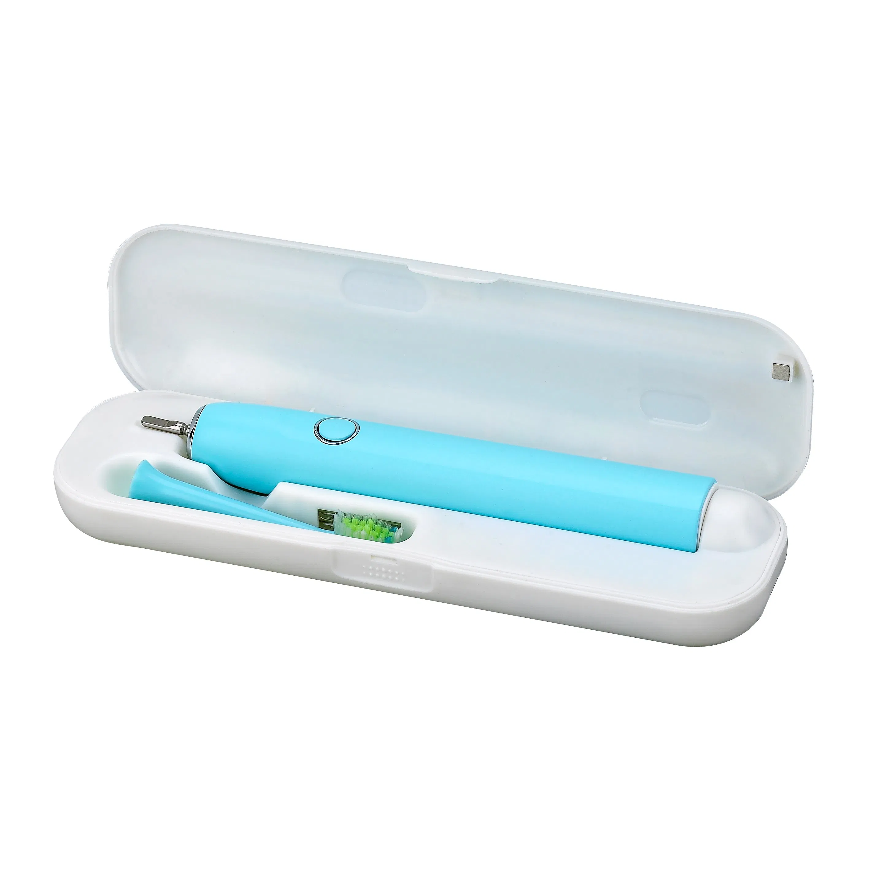 B15 Rechargeable Waterproof UV Toothbrush Sanitizer with Toothbrush Head Cover Case Travel