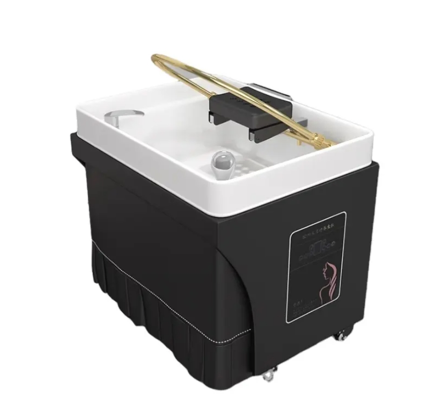 Salon Furniture Shampoo Portable Shampoo Sink with SPA Head, SPA Massage Table, Beauty Bed