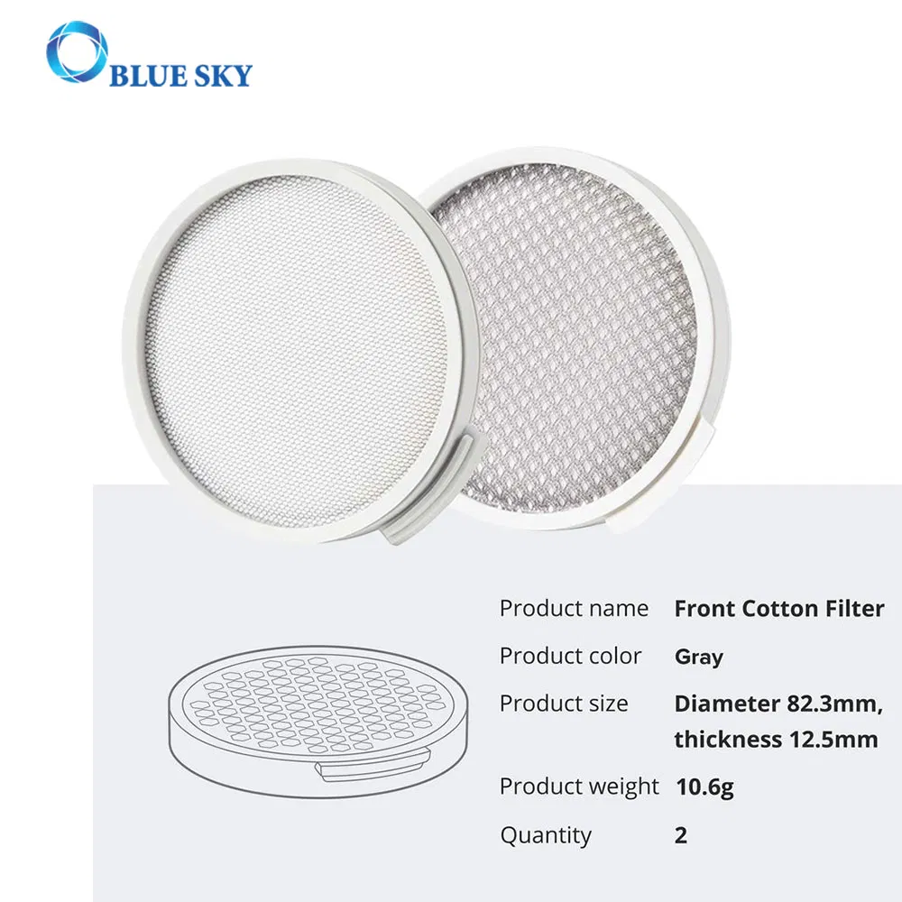 New Arrival Replacement Front Cotton Filter for Xiaomi Roborock H7 Handheld Vacuum Cleaner Parts