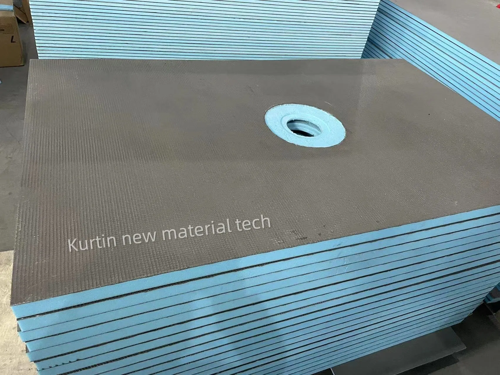 XPS Tile Backer XPS Board XPS Tile Thermal Insulation XPS Waterproof Wet Wall XPS Foam Shower Panels for Bathroom Walls