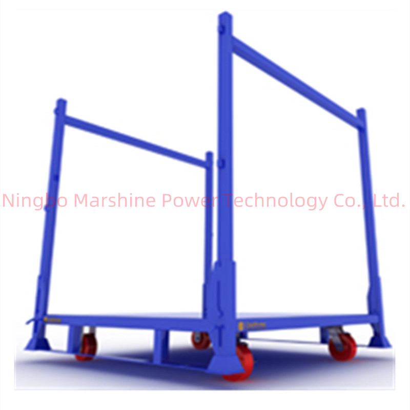 Wheeled Tire Rims Scaffold Storage Rack Steel Rack