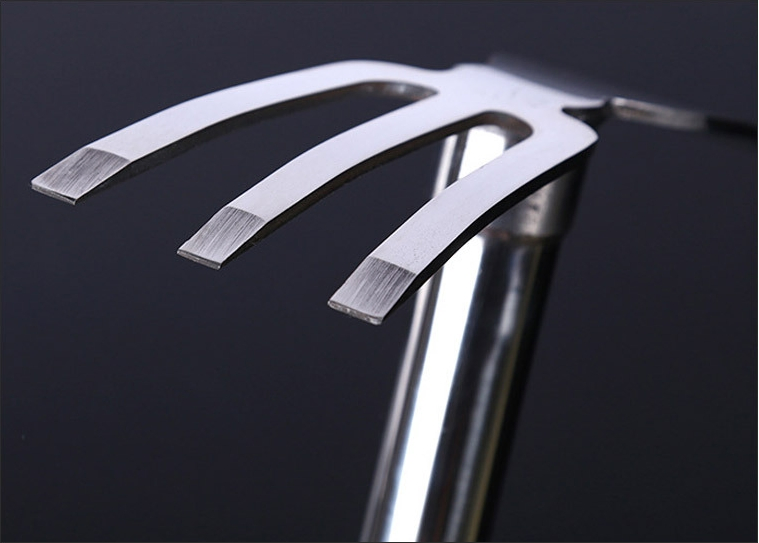 Stainless Steel Double-Hoe Household Hoe Multifunctional Hoe