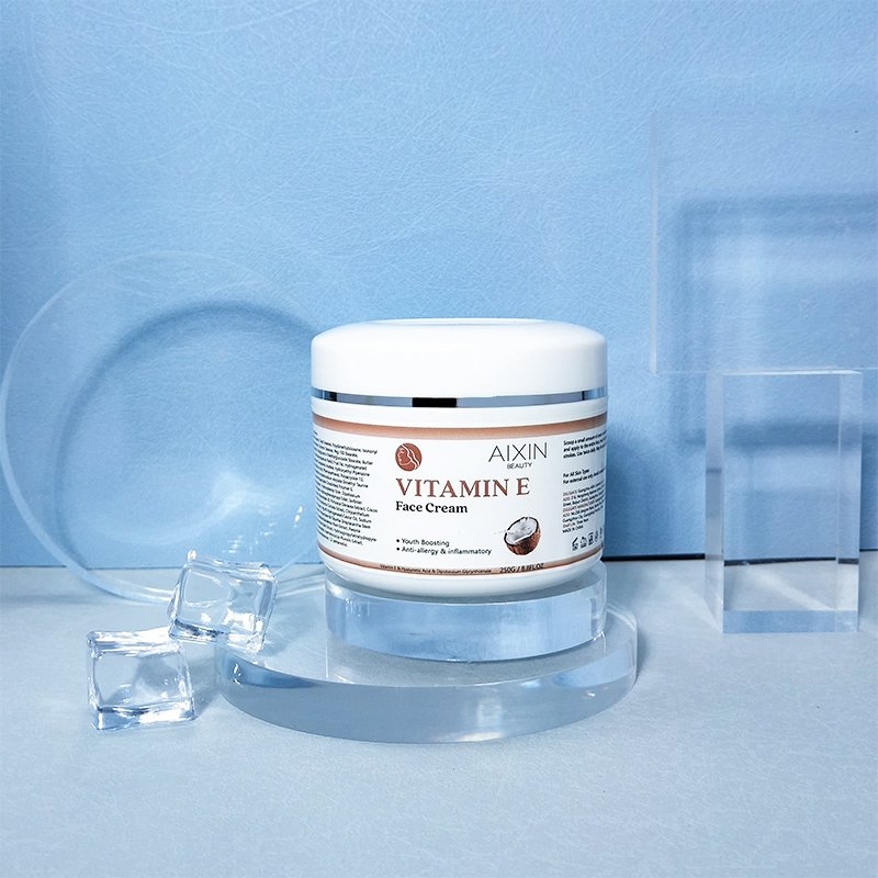 Beauty Cosmetics Skin Care Anti-Allergy & Inflammatory Coconut Vitamin E Face Cream